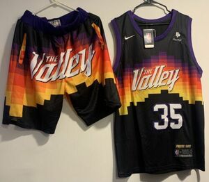 Kevin Durant Phoenix Suns Jersey and Shorts Set 海外 即決