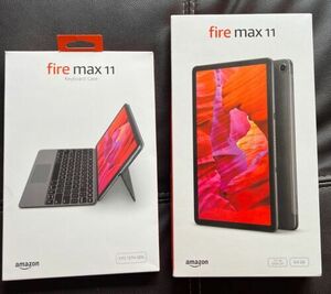 Amazon Fire Max 11, 64GB, WiFi, 1" and Amazon Fire Max 11 Keyboard 海外 即決