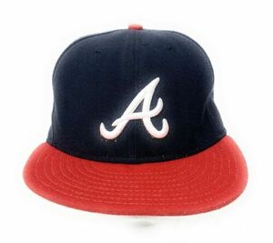 Atlanta Braves MLB Vintage Authentic New Era Pro Hat 7 55.8cm 海外 即決