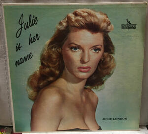 Julie London Julie Is Here Name Misprint Record LST7インチ207インチ 海外 即決