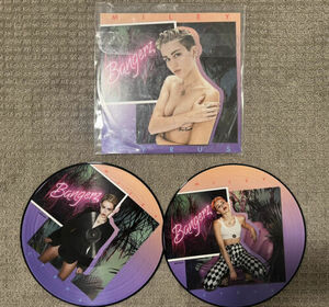 レア bangerz (limited edition picture disc vinyl) - miley cyrus 海外 即決