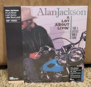 Alan Jackson - A Lot About Livin' - 新品未開封 VMP Country 30th 180g Blue Vinyl 海外 即決