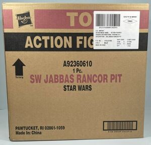 Jabba’s Rancor Pit Star Wars ROTJ Toys R Us TRU Exclusive Hasbro Sealed Shipper 海外 即決