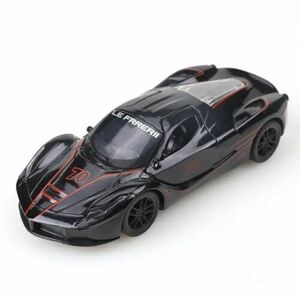 1:36 diecast ferrari styles red and black Elegant Alloy Supercar Model pull back 海外 即決