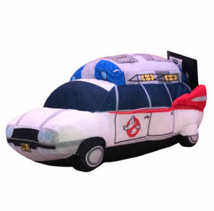 Ghostbusters Movie 9" Ecto-1 Ectomobile Plush Hearse White Stuffed Chibi Car Toy 海外 即決