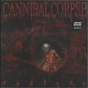 Cannibal Corpse- Torture- Limited Ed of 500 Clear/レッド / Splatters バイナル LP SEALED! 海外 即決