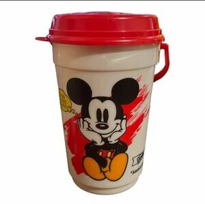 Vintage 1992 Disneyland Mickey Mouse Popcorn Bucket - Orville Redenbacher's 海外 即決