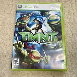 TMNT Xbox 360 PREOWNED COMPLETE CIB Teenage Mutant Ninja Turtles 海外 即決