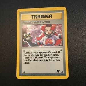 ポケモン TCG English Card Trainer Rocket's Sneak Attack 16/82 Rare! Never Played! 海外 即決