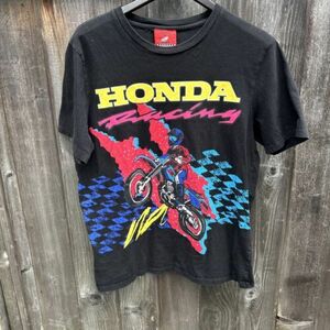 Honda Racing T shirt Vintage Big Graphic 海外 即決