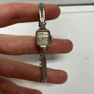 Vintage Hamilton 14K Gold Filled GF Ladies Women’s Watch NOT WORKING Parts Read! 海外 即決