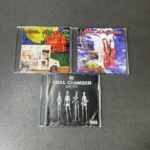 Coal Chamber CD Lot Self Titled, Chamber Music, Dark Days 1997 Liner Notes Read 海外 即決