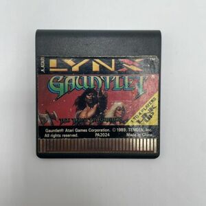 Gauntlet: The Third Encounter (Atari Lynx, 1989) Game Cartridge Only - TESTED! 海外 即決