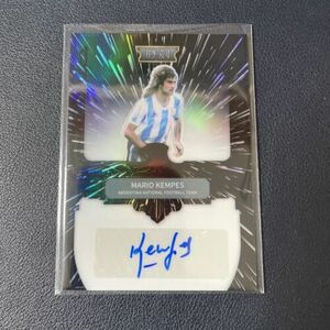 2022 FansMall Argentina Team Mario Kempes MOMENT AUTO Black Prizm WC SSP 海外 即決