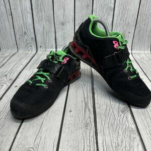 Inov-8 Fast Lift 315 Womens 9.5 Mens 8 Weightlifting Training Shoes Green Black 海外 即決