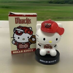 Hello Kitty AZ Diamondback Bobble Head 2015 AZ Dbacks Baseball NewIn BatteredBox 海外 即決