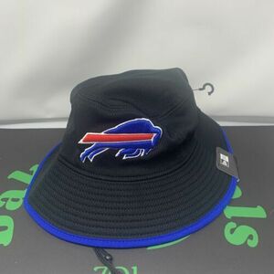 Buffalo Bills Bucket Hat New Era 2022 Edition Training Camp Black Logo 海外 即決