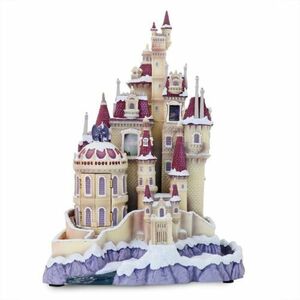 Disney Castle Collection Belle Beauty & The Beast Light-Up Figurine 海外 即決