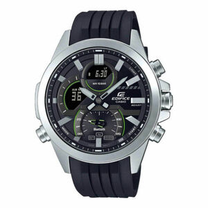 Casio Men's Watch Edifice Ana-Digi Dial Black Resin Strap Bluetooth ECB30P-1A 海外 即決