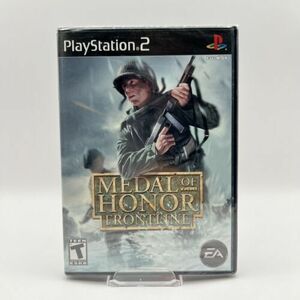 Medal of Honor: Frontline (Sony PlayStation 2, 2002) Brand New / Factory Sealed 海外 即決