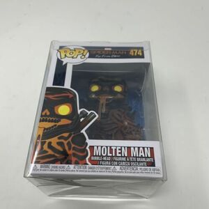 Funko Pop! SPIDER-MAN Far From Home 474 MOLTEN MAN with Protective Case. 海外 即決