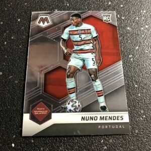 Nuno Mendes RC 2021-22 Panini Mosaic FIFA Road To World Cup #111 Portugal Defens 海外 即決