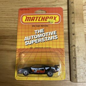 Vintage 1986 Matchbox MB67 Lamborghini Countach Brand New Sealed 海外 即決