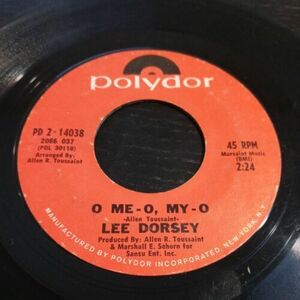 Lee Dorsey "O Me - O, My - O/Yes We Can" - 45 Northern Motown ソウル 海外 即決