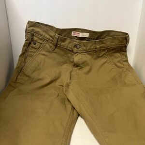 Levi Strauss Signature Athletic Straight Tan Jeans Men’s Size W30 L32 海外 即決