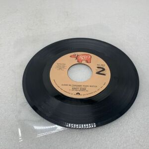 Andy Gibb Words And Music / Love / Is Thicker Than Water 7" バイナル Record 1977 海外 即決