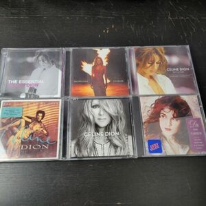 Celine Dion Lot of 6 CDs Albums Courage Essential Collections Colour of My Love 海外 即決