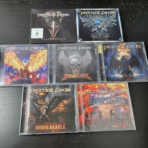 Primal Fear Lot of 7 Audio CDs German Power Metal Band Bundle Collection 海外 即決