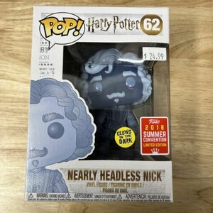 Funko Pop! Vinyl: Harry Potter - Nearly Headless Nick (Glow in the Dark) 海外 即決