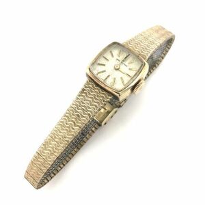 Vintage Hamilton Watch Ladies 10K Rolled Gold Plate Kestenmade Band Not Running 海外 即決