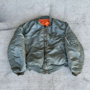 MA-1 Vintage Military Flight Jacket 1960s 海外 即決