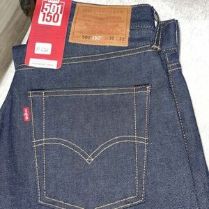 501 150th Anniversary 501 ORIGINAL FIT SHRINK-TO-FIT SELVEDGE ,30X32 海外 即決