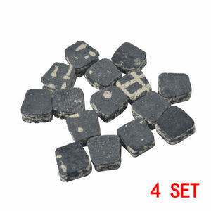 60xBlack Square Clutch Pads For 49cc 66cc 80cc 2 Stroke Engine Motorized Bicycle 海外 即決