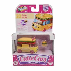 Shopkins Cutie Cars Series 1- Bumpy Burger #20 w Mini Shopkin NEW 海外 即決