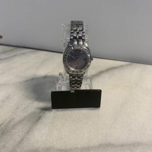 Vintage Citizen CQ Women's Day Date Stainless Steel Quartz Watch Silver Dial 海外 即決