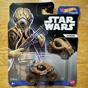 Hot Wheels Character Cars - Star Wars Zuckuss - Brand New 海外 即決