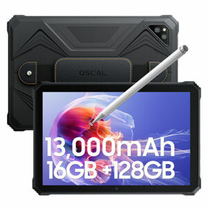 OSCAL Spider 8 Rugged Tablet 13000mAh Android 13 16GB RAM+128GB ROM+1TB Expand 海外 即決