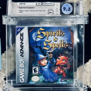 Spirits & Spells / Game Boy Advance GBA / New & Sealed / WATA 9.2 Graded Not CGC 海外 即決