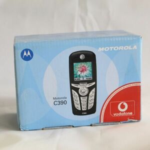 Motorola C390 (Vodafone) Black Cellphone Vintage International 海外 即決