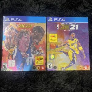 NBA2K22 75th ANNIVERSARY EDITION + NBA2K21 MAMBA FOREVER EDITION 海外 即決