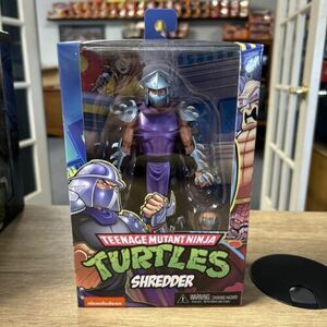 NECA Teenage Mutant Ninja Turtles Shredder Stern Pinball Loot Crate TMNT Figure 海外 即決