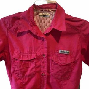 Ladies Columbia Performance Fishing Gear PFG Vented Size Small 海外 即決