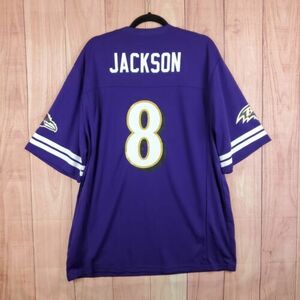 Lamar Jackson Baltimore Ravens Jersey Mens Sz XL NFL Team Apparel Football NEW 海外 即決