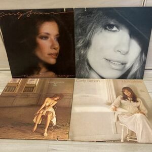 CARLY SIMON 4 バイナル LOT Another Passenger Boys In The Trees Hotcakes Spy All VG+ 海外 即決