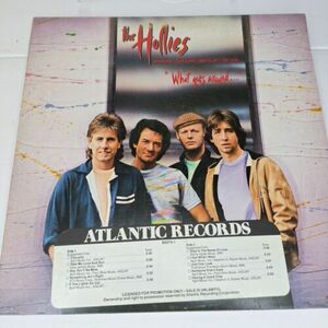 The HolLies / バイナル LP "What Goes Around" 1983 Promo Timing Strip (Graham Nash)VG+ 海外 即決