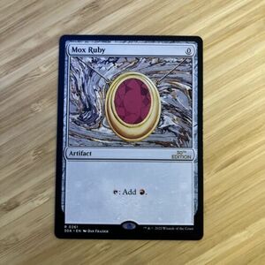 Mox Ruby NM 261 Modern MTG Magic the Gathering 30th Anniversary Edition Unplayed 海外 即決